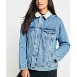 BDG western borg lined jacket from uk NWOT